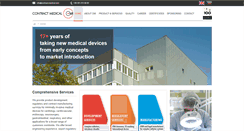 Desktop Screenshot of contract-medical.com